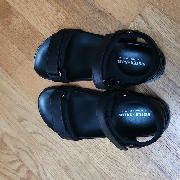 Sister x Soeur Alexa Sandals Black - Picture 2 of 7